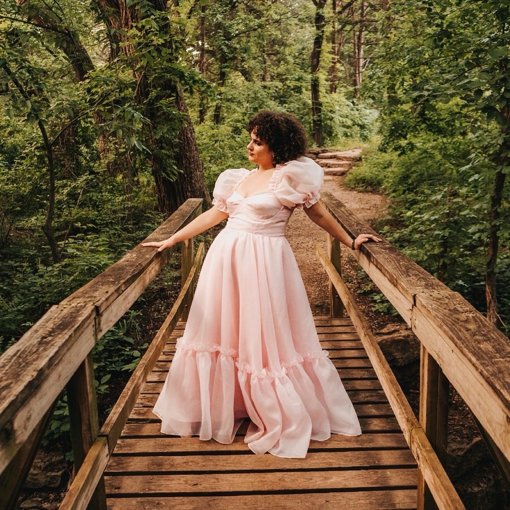Selkie pink gown